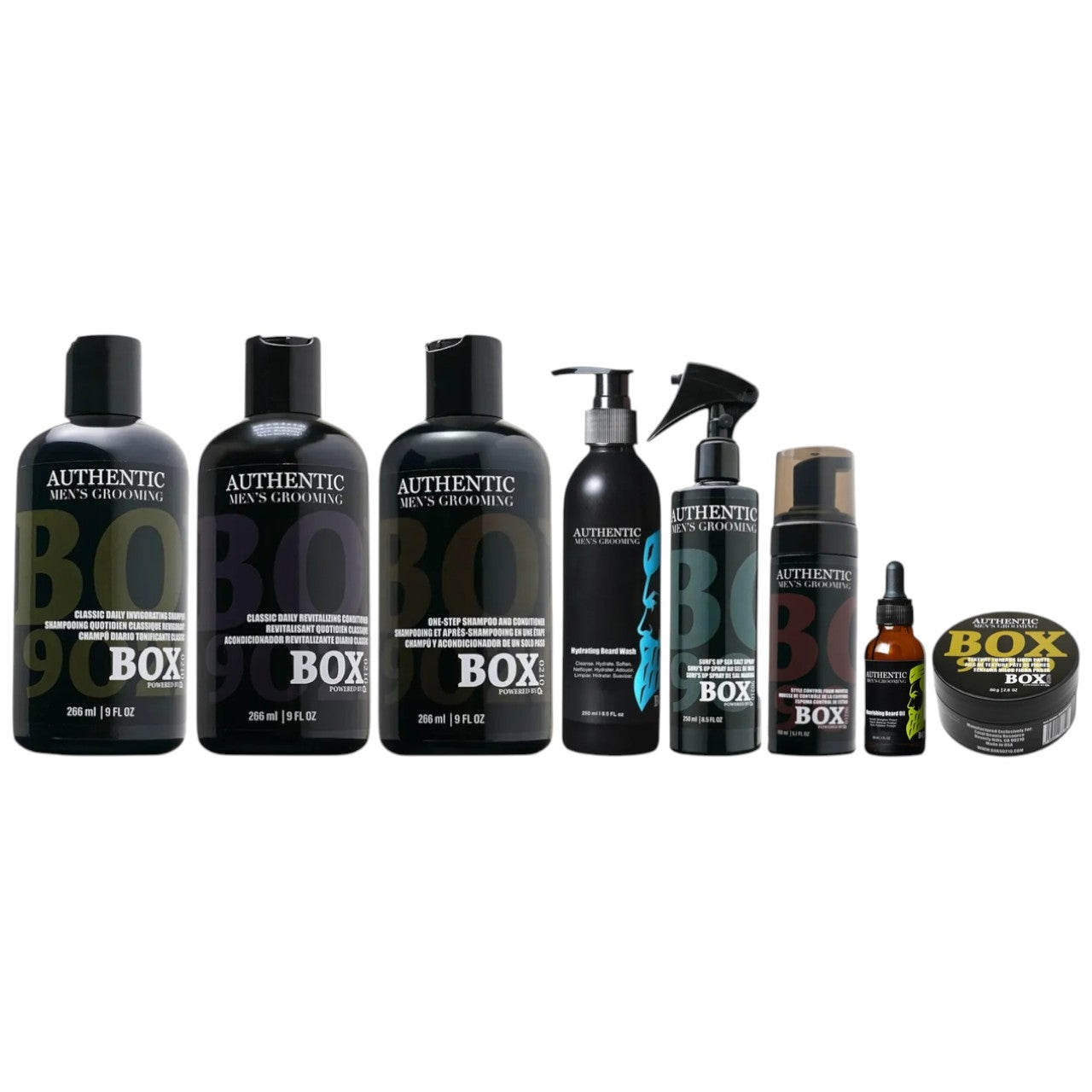 BOX90210 BOX90210 Authentic Men's Grooming Try Me Package 14 pc.