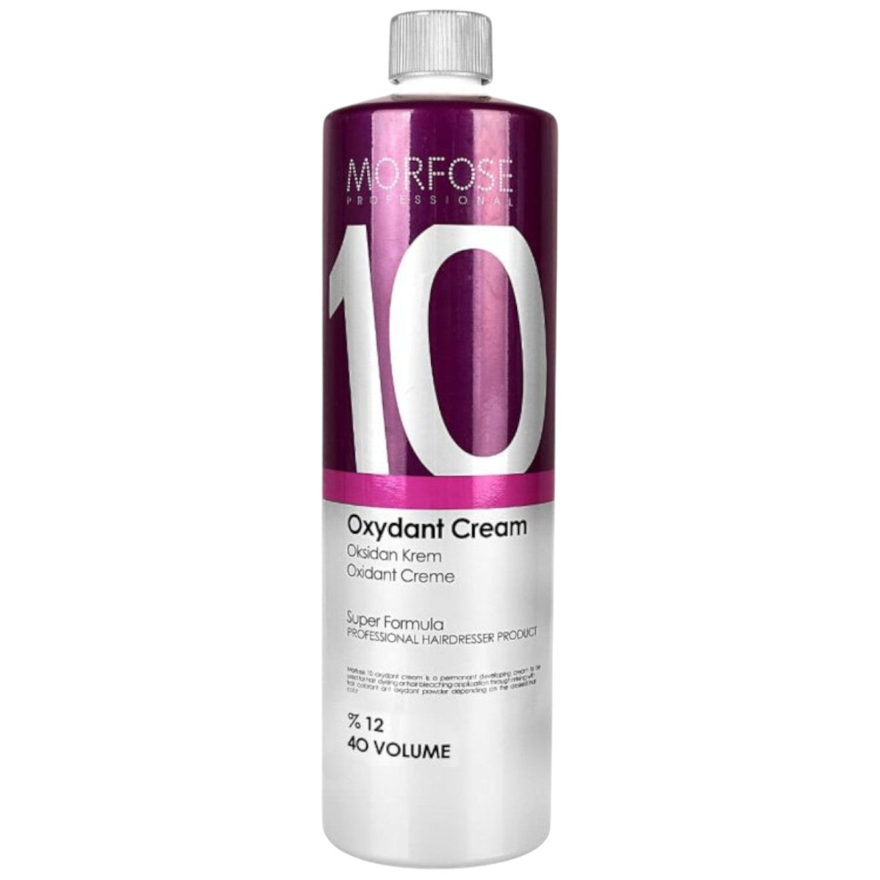 MORFOSE PROFESSIONAL OXIDANT CREAM 40 VOLUME Liter