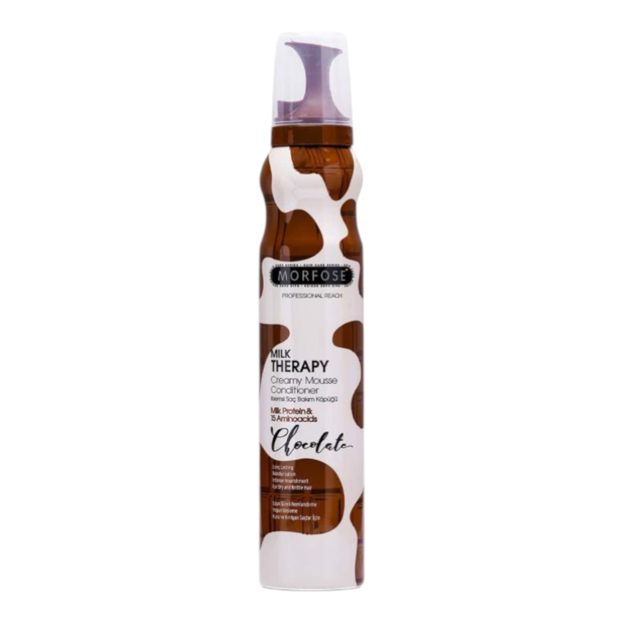 MORFOSE PROFESSIONAL CHOCOLATE HAIR MOUSSE 6.76 Fl. Oz.