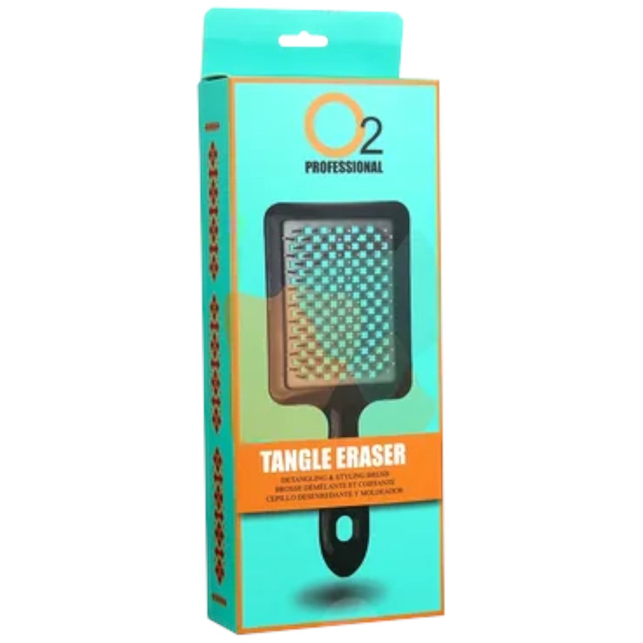 O2 TANGLE ERASER Detangling & Styling Brush