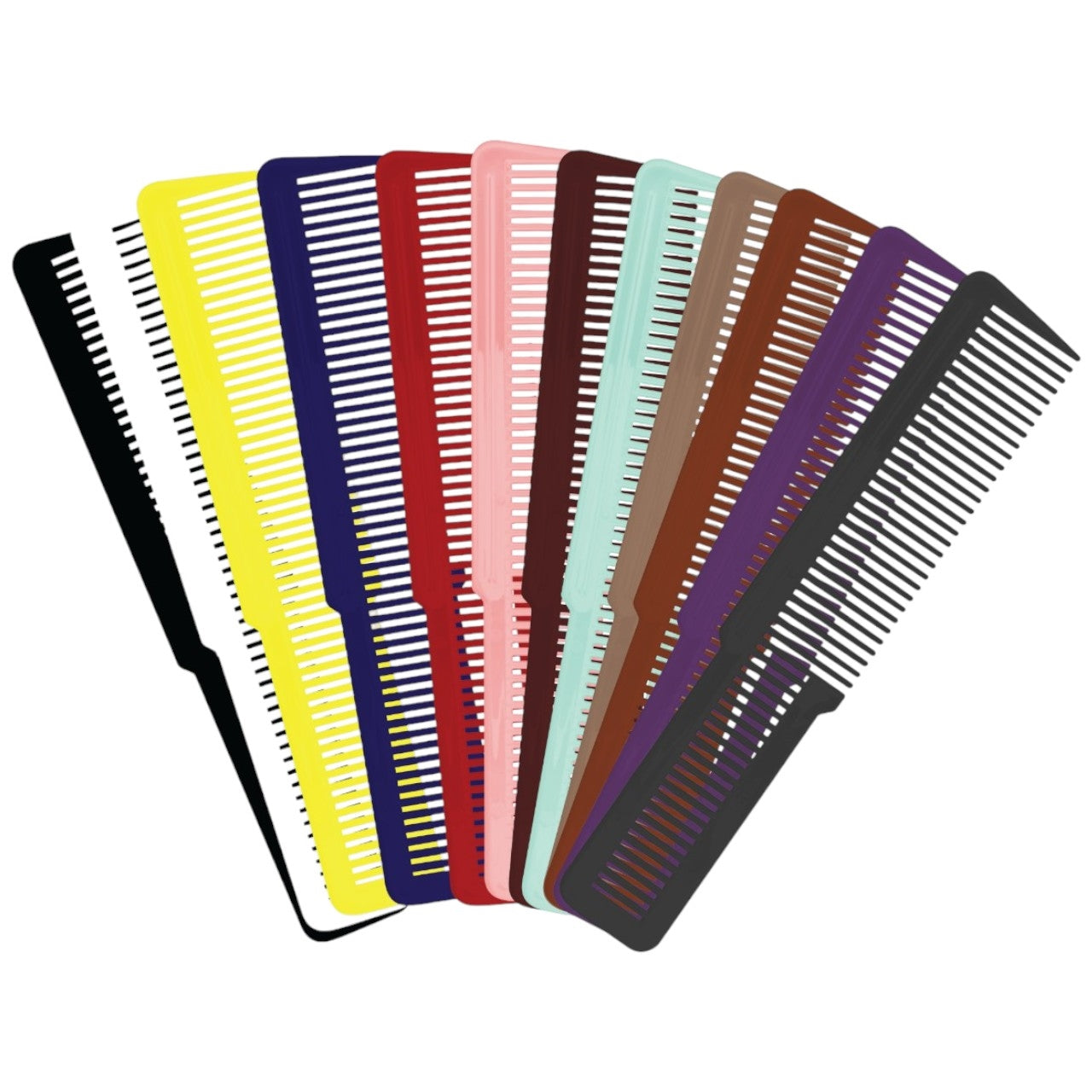 Wahl Assorted Styling Combs 12 pk.
